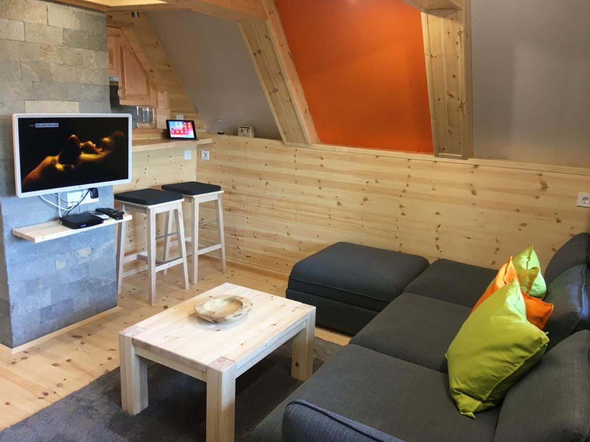 Wooden Apartman Premium Jacuzzival Alsóörs Εξωτερικό φωτογραφία